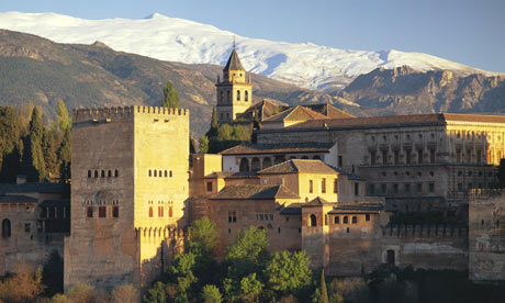alhambra castle spain